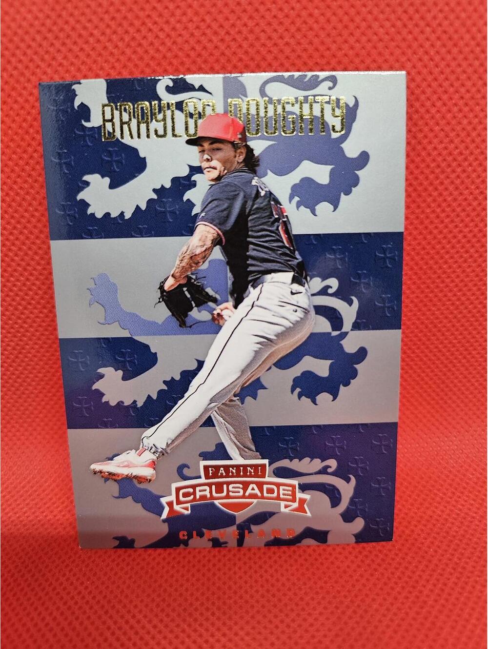 Braylon Doughty Card - 2025 Panini Crusade #24 - Guardians - RAW mint